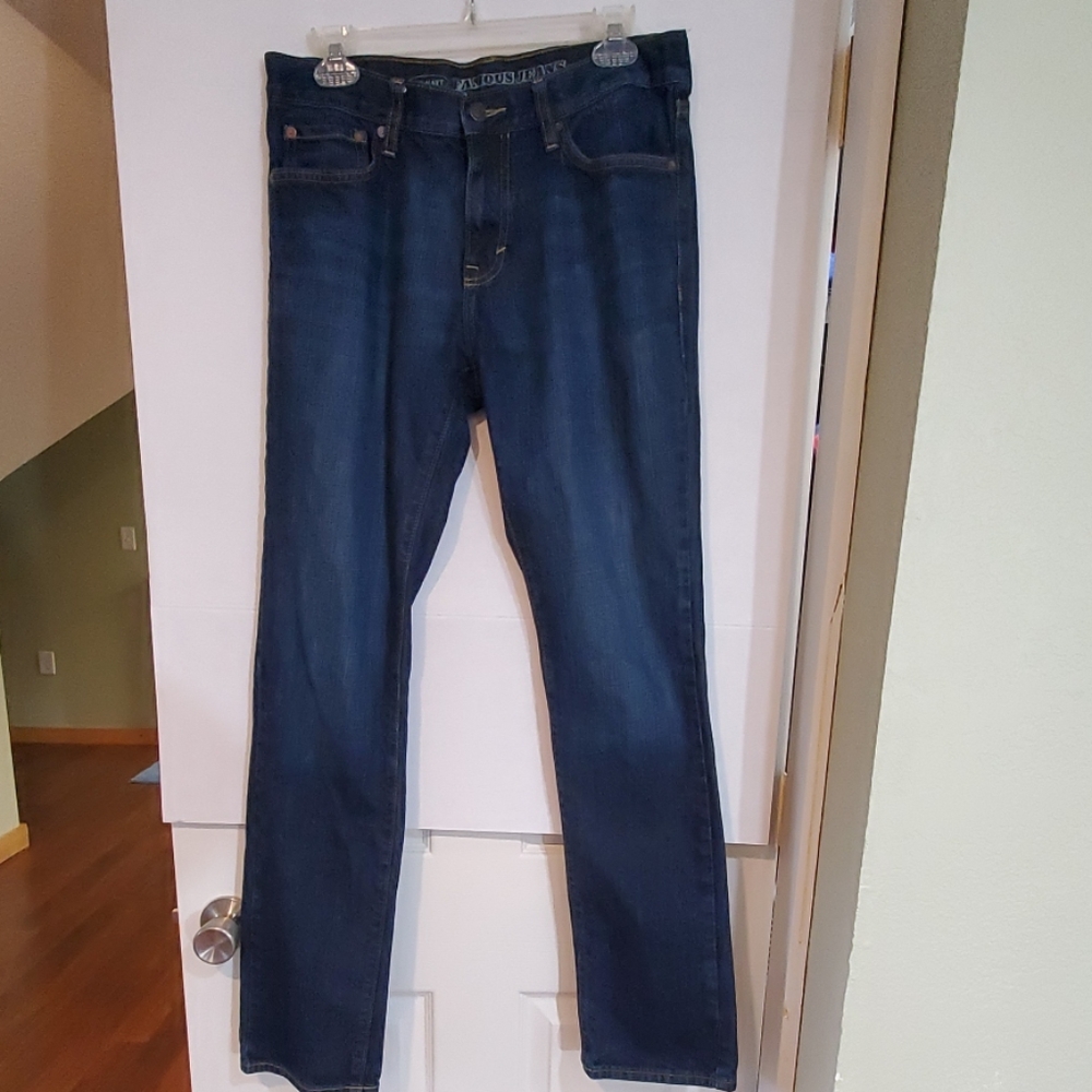 Old Navy Famous Slim Dinem Blue Jeans 32×34